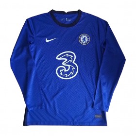 Camisolas de futebol Chelsea Equipamento Principal 2020/21 Manga Comprida